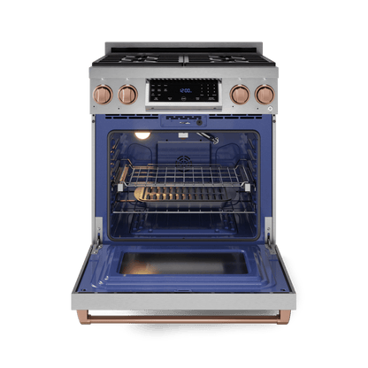 THOR KITCHEN RSG30RSG 30 Inch Professional Gas Range With Tilt Panel Touch Control In STA...