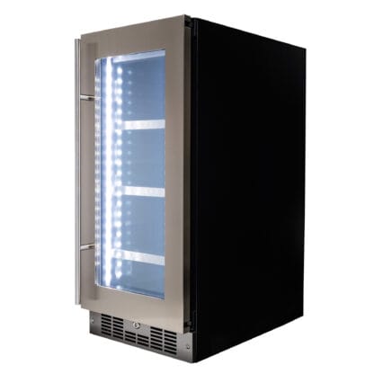 SILHOUETTE SPRBC031D1SS Silhouette - 3.1 CU.FT Built-in Under Counter Beverage Center