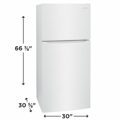 FRIGIDAIRE FFHT1814WW Frigidaire 18.3 Cu. Ft. Top Freezer Refrigerator