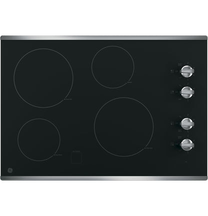 GE APPLIANCES JP3030SWSS Ge 30"" Built-in Knob Control Electric Cooktop