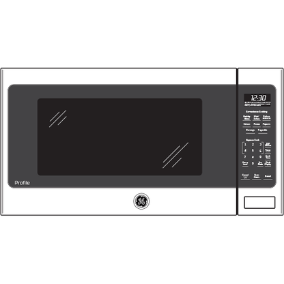 GE APPLIANCES PES7227SLSS GE Profile Series 2.2 Cu. Ft. Countertop Sensor Microwave Oven