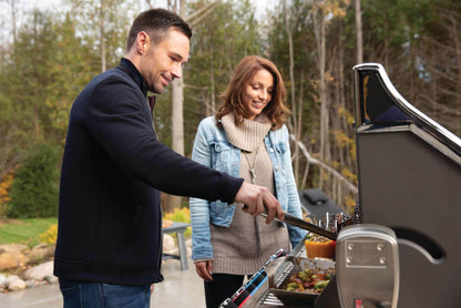 NAPOLEON BBQ PRO665RSIBPSS3 Prestige Pro 665 Rsib Infrared Rear & Side Burners Stainless Steel ...