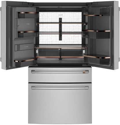 CAFE CXE22DP2PS1 Cafe Energy Star 22.3 Cu. Ft. Smart Counter-depth 4-DO...