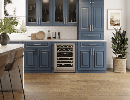 ZEPHYR PRPW24C02CG Presrv Pro Wine Cooler, 24in Under Cabinet, Ss+glass, Reverse Door, ...