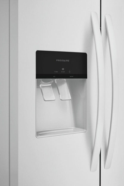 FRIGIDAIRE FRSS2623AW Frigidaire 25.6 Cu. Ft. 36'' Standard Depth Side By Side Refrigerator
