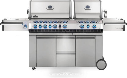 NAPOLEON BBQ PRO825RSBIPSS3 Prestige Pro 825 Rsbi Power Side Burner, Infrared Rear & Bottom BUR...