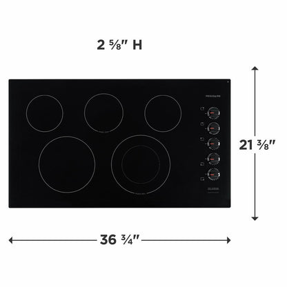 FRIGIDAIRE FFEC3625UB Frigidaire 36'' Electric Cooktop