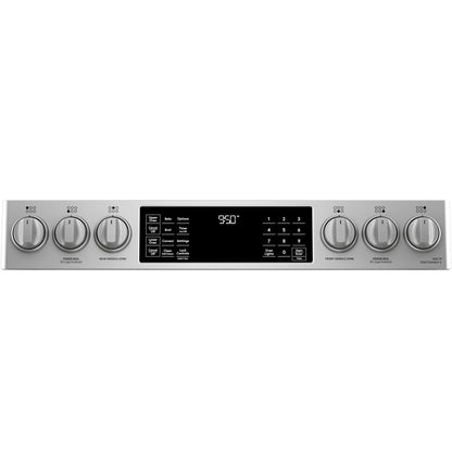 CAFE C2S950P2MS1 Cafe 30"" Slide-in Front Control Dual-fuel Double Oven With CO...