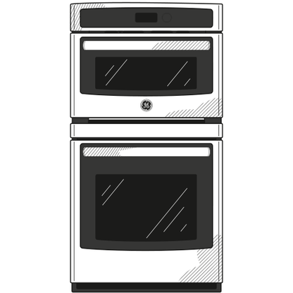 GE APPLIANCES PK7800SKSS GE Profile Series 27"" Built-in Combination Convection MICROWAVE/CON...