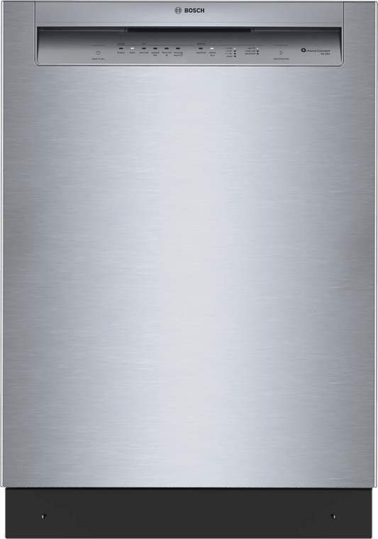 BOSCH SHE43DM5N Bosch 300 Recessed Handle, 48 Dba, Standard 3rd Rack, Puredry - Ss