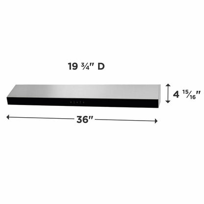 FRIGIDAIRE FCVW3662AS Frigidaire Undercabinet 36"" Ventilation Hood