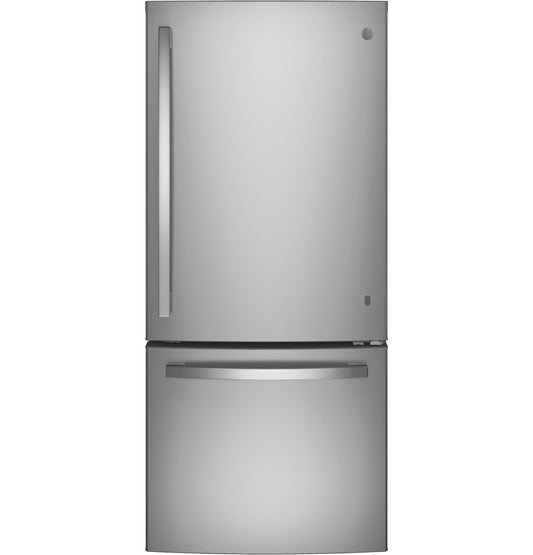 GE APPLIANCES GBE21DYKFS Ge Energy Star 21.0 Cu. Ft. Bottom-freezer Refrigerator