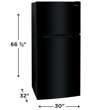 FRIGIDAIRE FFHT2045VB Frigidaire 20.0 Cu. Ft. Top Freezer Refrigerator