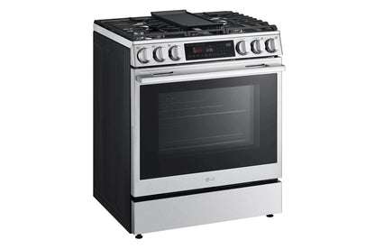 LG LSGL6335X 6.3 Cu Ft. Smart Gas Slide-in Range Probake Convection INSTAVIEW...