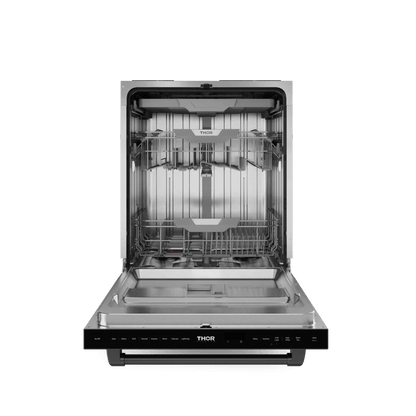 THOR KITCHEN DW24X8BA99BLK 24 Inch Dishwasher Stainless Steel/black | Gordon Ramsay Series - D...