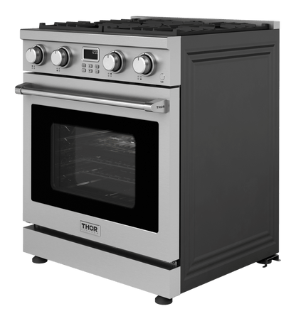 THOR KITCHEN ARG30 30 Inch Contemporary Professional Gas Range In Stainless Steel