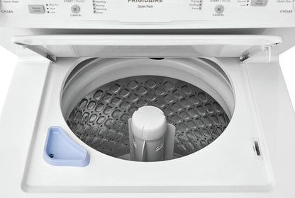 FRIGIDAIRE FLCG7522AW Frigidaire Gas Washer/dryer Laundry Center - 3.9 Cu. Ft Washer and ...