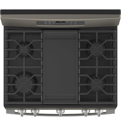 GE APPLIANCES JGB735EPES Ge 30"" Free-standing Gas Convection Range With Air Fry