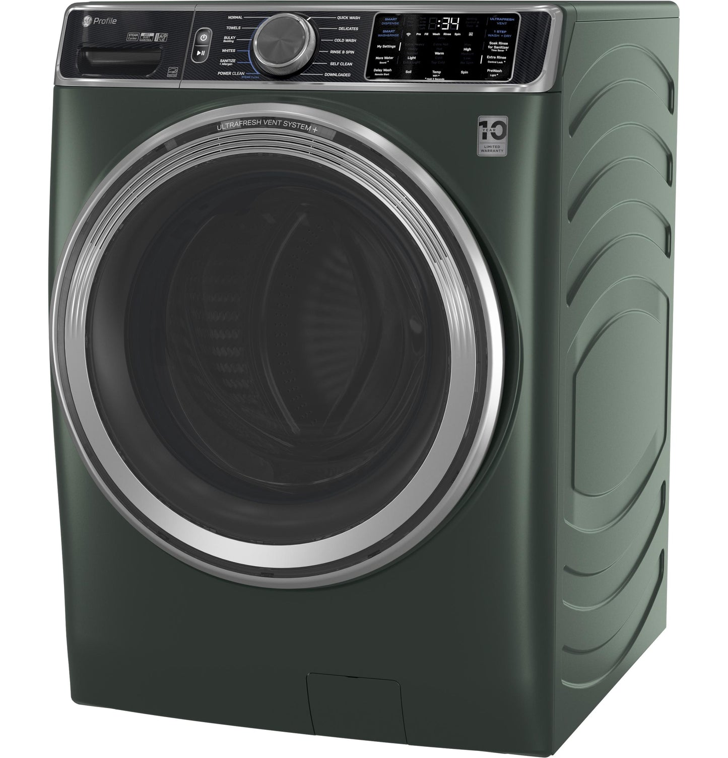 GE APPLIANCES PFW955SPWGN GE Profile 5.5 Cu. Ft. Capacity Smart Front Load Energy STAR...