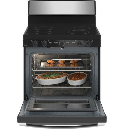 GE APPLIANCES JB480STSS GE 30"" Free-standing Electric Radiant Smooth Cooktop Range