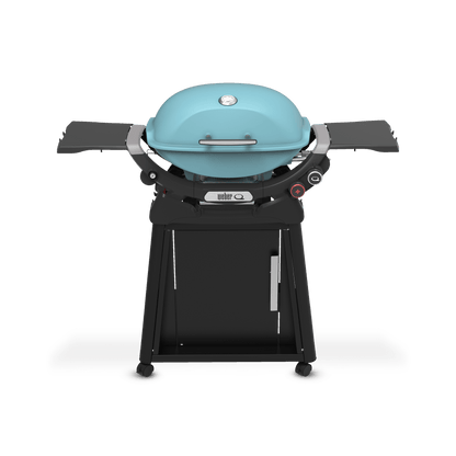 WEBER 1500394 Weber Q 2800n+ Gas Grill With Stand (liquid Propane) - Sky Blue