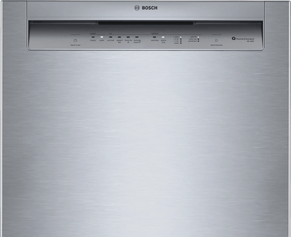 BOSCH SHE43DM5N Bosch 300 Recessed Handle, 48 Dba, Standard 3rd Rack, Puredry - Ss