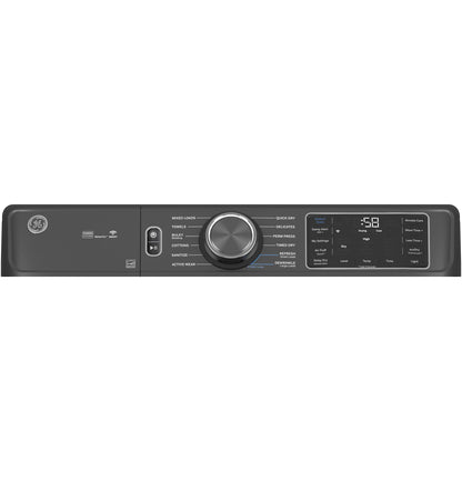 GE APPLIANCES GFD65ESPVDS Ge 7.8 Cu. Ft. Capacity Smart Front Load Electric Dryer With STE...
