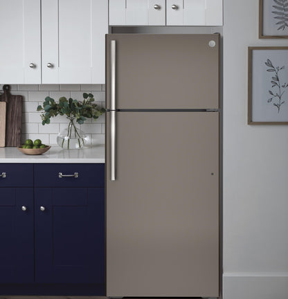 GE APPLIANCES GTE18GMNRES Ge Energy Star 17.5 Cu. Ft. Top-freezer Refrigerator