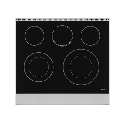 THOR KITCHEN RSE30 30 Inch Professional Electric Range With Tilt Panel Touch Control I...