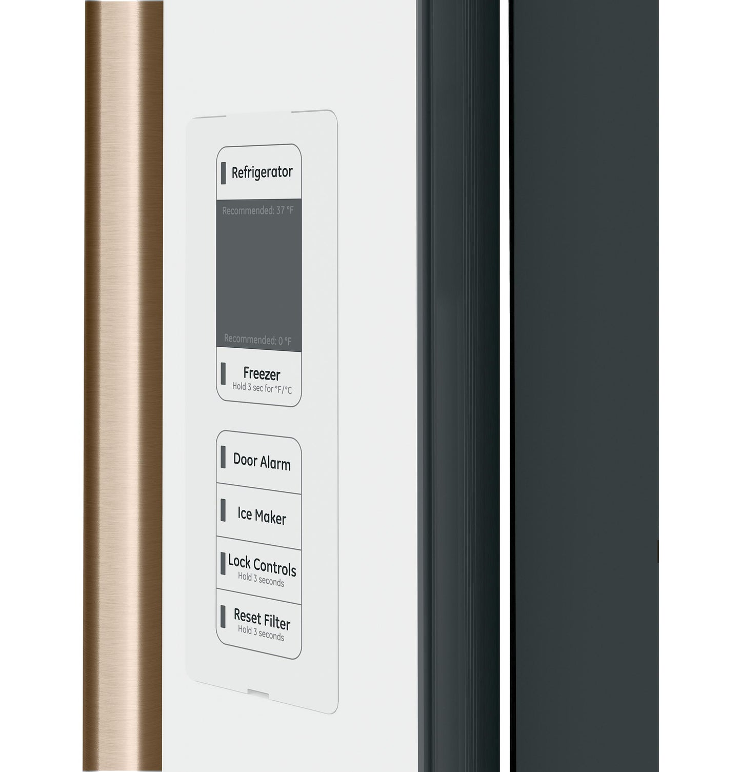 CAFE CWE23SP4MW2 Cafe Energy Star 23.1 Cu. Ft. Counter-depth French-door RE...