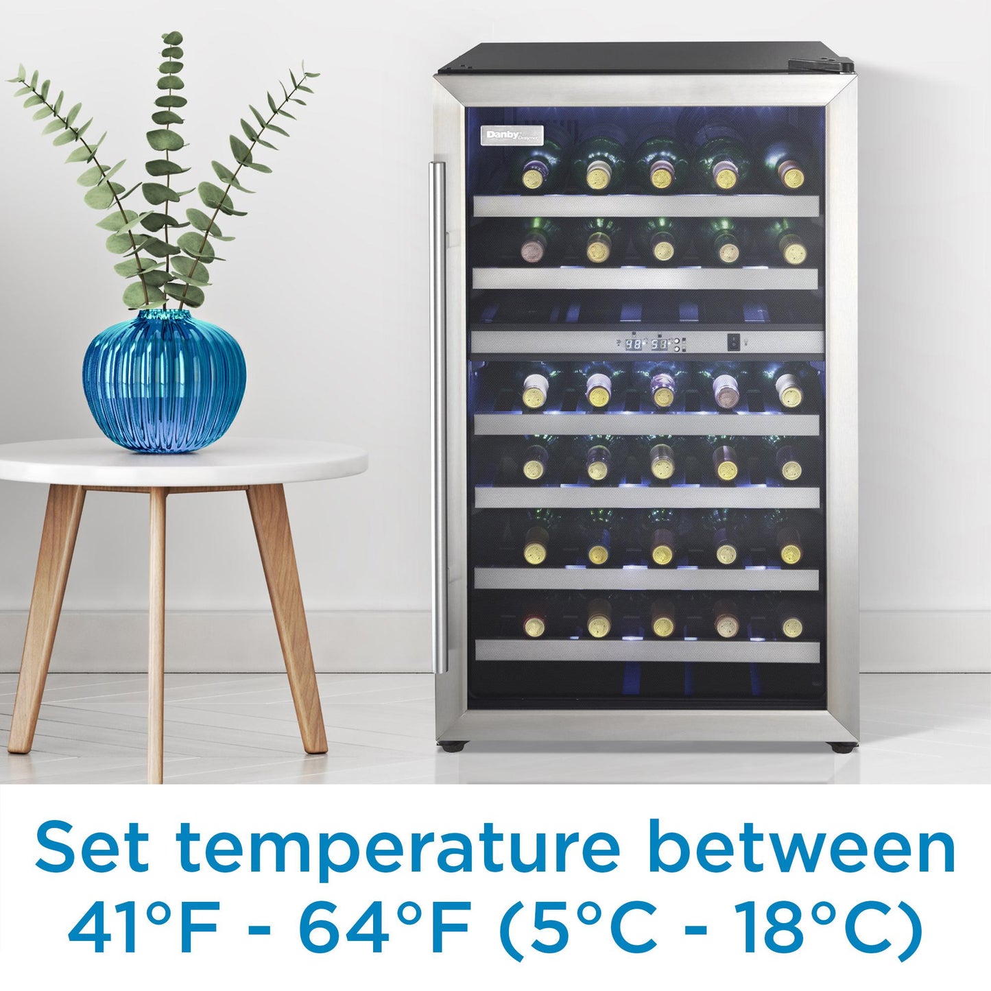 DANBY DWC114BLSDD Danby Wine Cooler | Dwc114blsdd