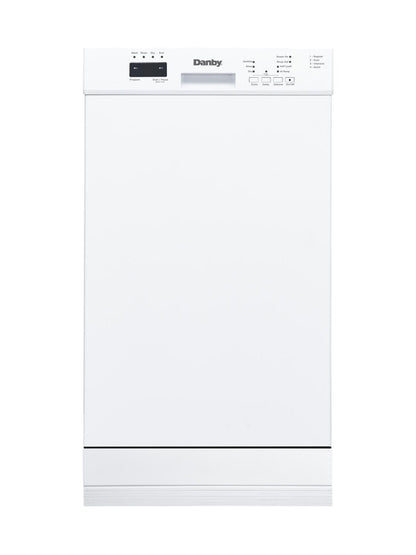 DANBY DDW18D1EW Danby 18"""" Built-in Dishwasher With Front Controls (white)