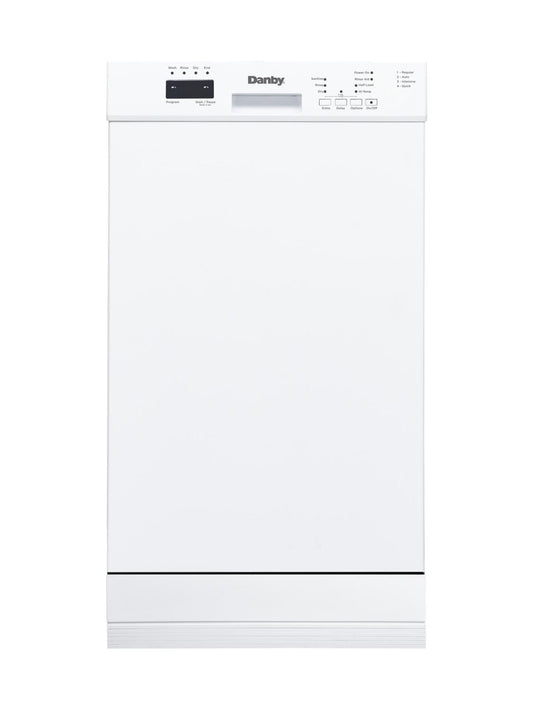 DANBY DDW18D1EW Danby 18"""" Built-in Dishwasher With Front Controls (white)