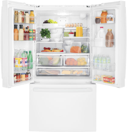 GE APPLIANCES GNE27JGMWW Ge Energy Star 27.0 Cu. Ft. French-door Refrigerator