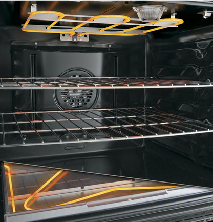 GE APPLIANCES PB900YVFS GE Profile 30"" Smart Free-standing Electric Convection FINGERPR...