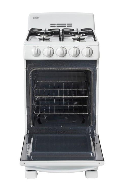 DANBY DR203WGLP Danby 20"" Wide Gas Range In White