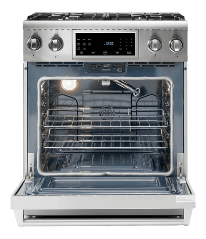 THOR KITCHEN TRG3001LP 30 Inch Tilt Panel Professional Gas Range - Liquid Propane