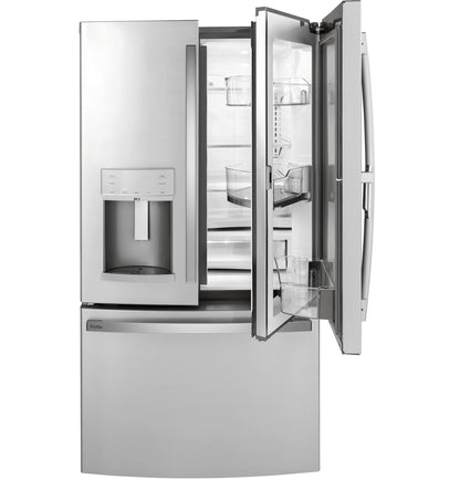 GE APPLIANCES PYD22KYNFS GE Profile Series 22.1 Cu. Ft. Counter-depth French-door REFRIG...