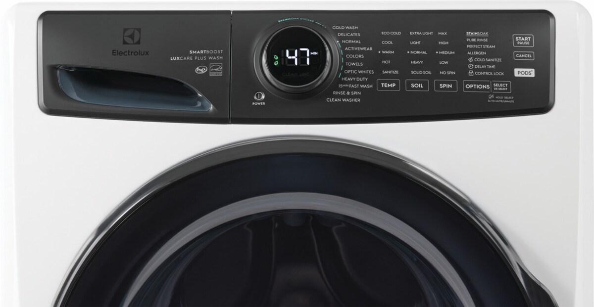 ELECTROLUX ELFW7738AW Electrolux Front Load Perfect Steam Washer With Luxcare PLUS...