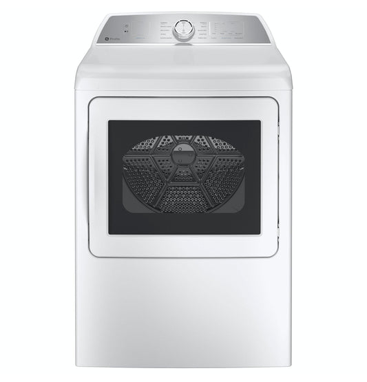 GE APPLIANCES PTD60EBSRWS GE Profile 7.4 Cu. Ft. Capacity Aluminized Alloy Drum Electric ...