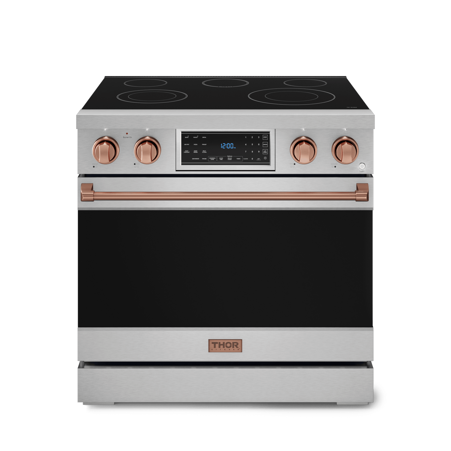 THOR KITCHEN RSE36RSG 36 Inch Professional Electric Range With Tilt Panel Touch Control I...