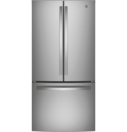 GE APPLIANCES GWE19JYLFS Ge Energy Star 18.6 Cu. Ft. Counter-depth French-door REFRIGE...