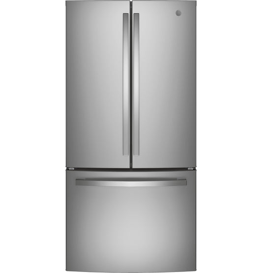 GE APPLIANCES GWE19JYLFS Ge Energy Star 18.6 Cu. Ft. Counter-depth French-door REFRIGE...