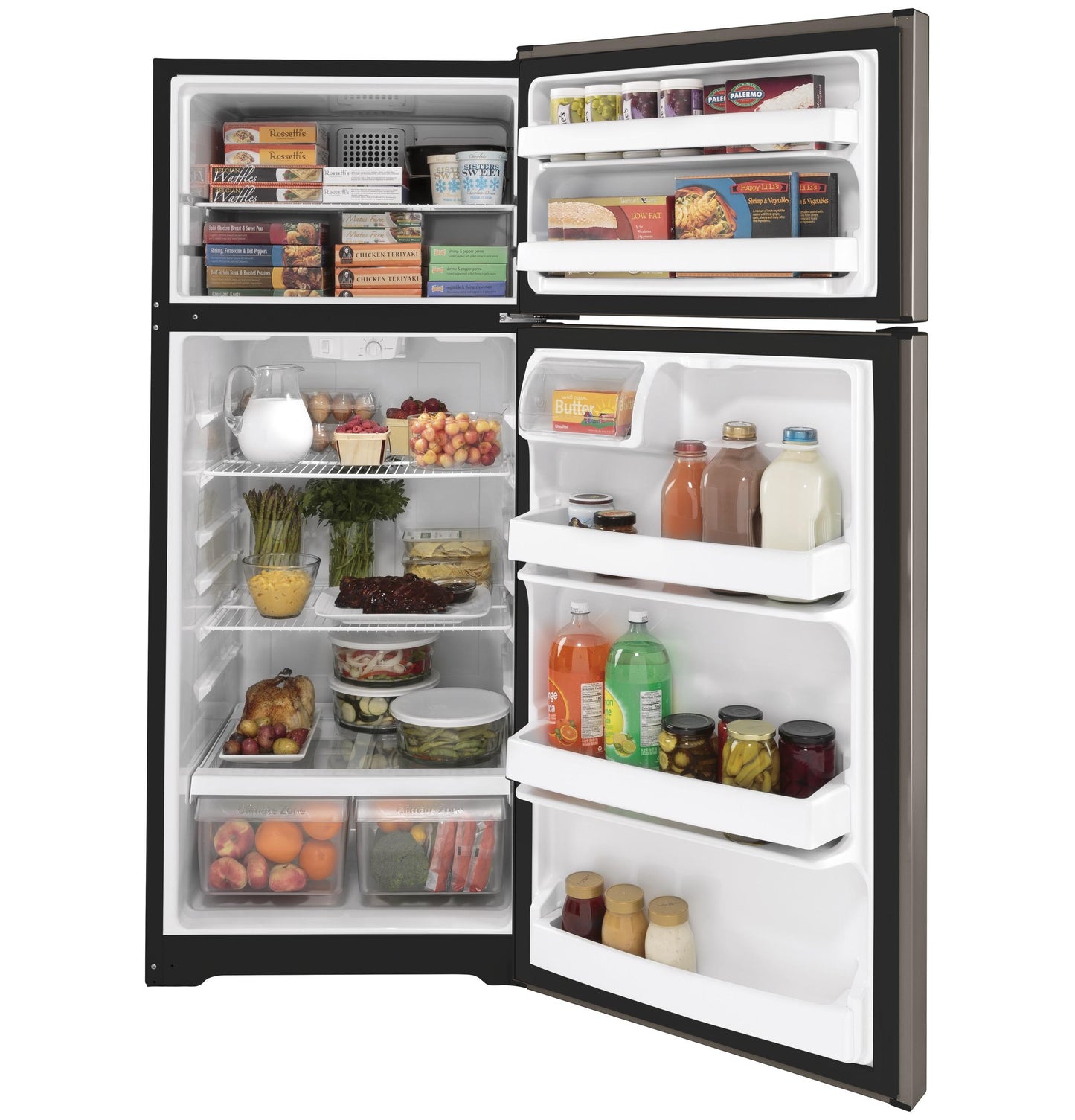 GE APPLIANCES GTE18DCNRSA Ge Energy Star 17.5 Cu. Ft. Top-freezer Refrigerator