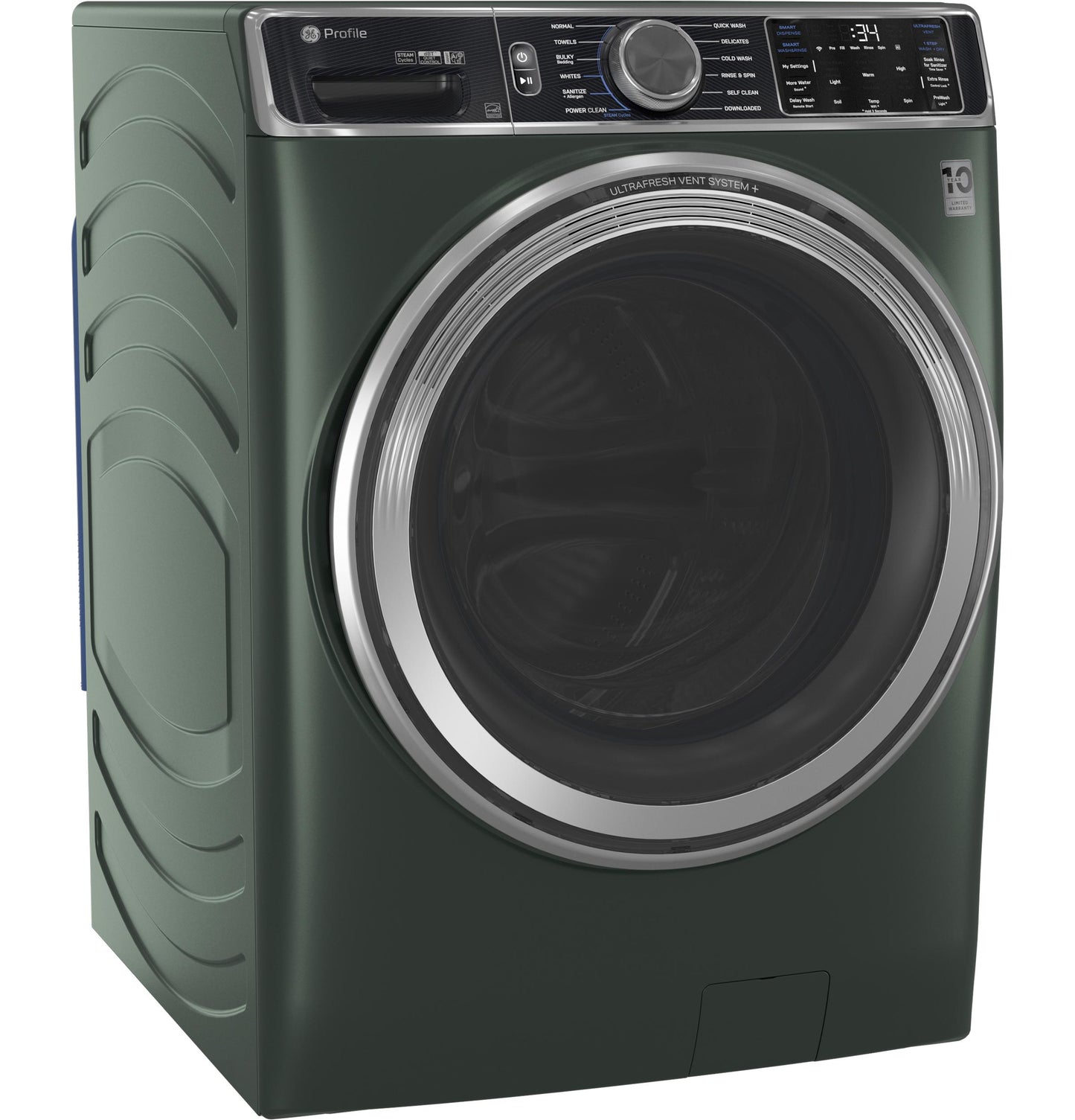 GE APPLIANCES PFW955SPWGN GE Profile 5.5 Cu. Ft. Capacity Smart Front Load Energy STAR...