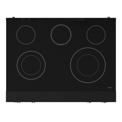 THOR KITCHEN RSE36BRSG 36 Inch Professional Electric Range With Tilt Panel Touch Control I...