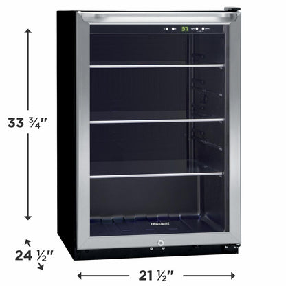 FRIGIDAIRE FRYB4623AS Frigidaire 138 12 Oz. Can Capacity Beverage Center