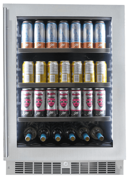 SILHOUETTE SPRBC056D1SS Silhouette Saxony 24"" Single-zone Beverage Center