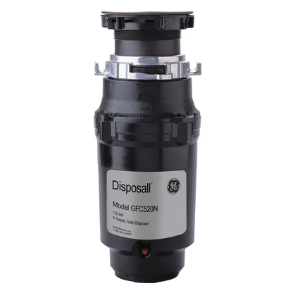 GE APPLIANCES GFC520N Ge 1/2 HP Continuous Feed Garbage Disposer - Non-corded