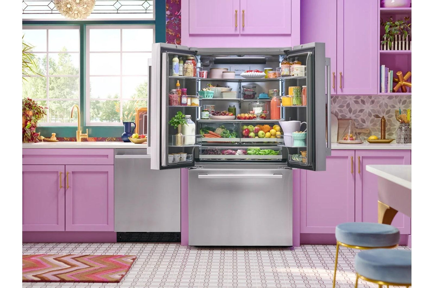 LG SRFB27S3 LG Studio 27 Cu. Ft. Smart Counter-depth Max French Door REFRIG...